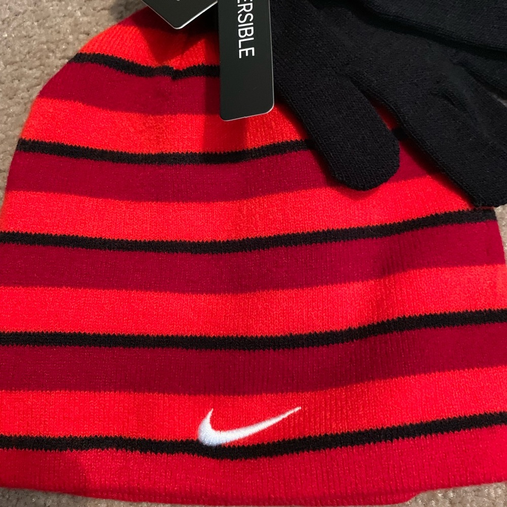 🔥New Nike Hat n Gloves Set - Picture 2 of 6